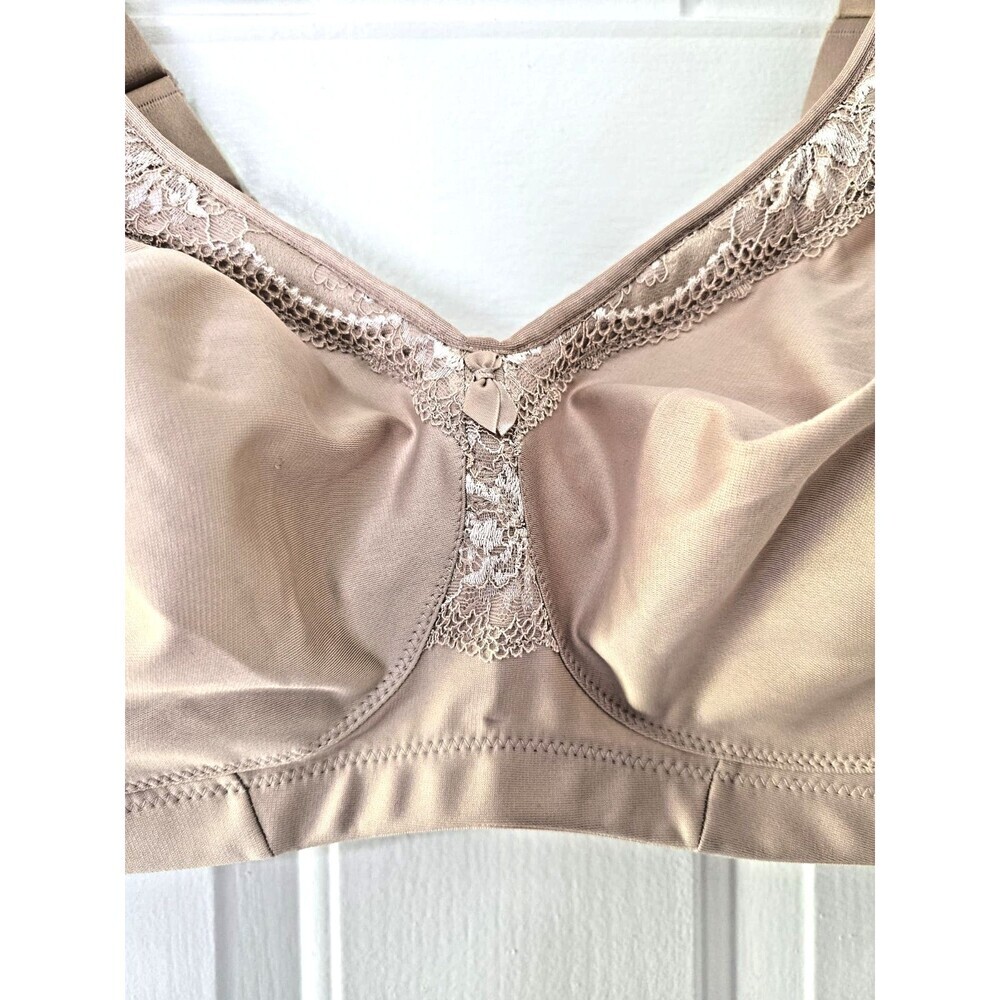 Glamorise 46B Women's Plus Size MagicLift Seamless Bra Wirefree 1007 NWOT - Picture 6 of 9